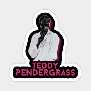 Teddy pendergrass\\original retro fan art Magnet