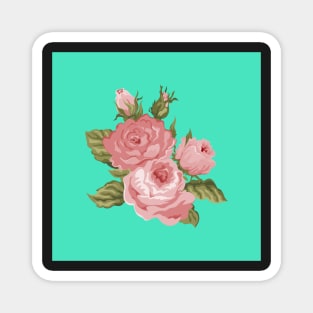 Floral Tumblr Magnet