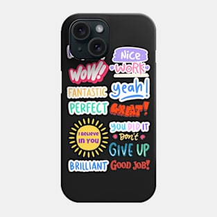 Inspirational Teacher Design Phone Case