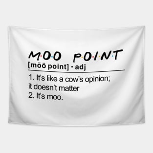 “It’s Moo.” Tapestry