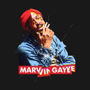 ART GLASS - MARVIN GAYE SMOKE T-Shirt