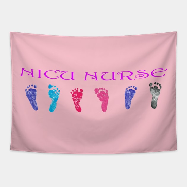 NICU NURSE Tapestry by Cult Classics