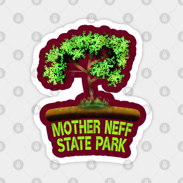 Mother Neff State Park Magnet by MoMido