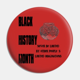 Black History Month Pin