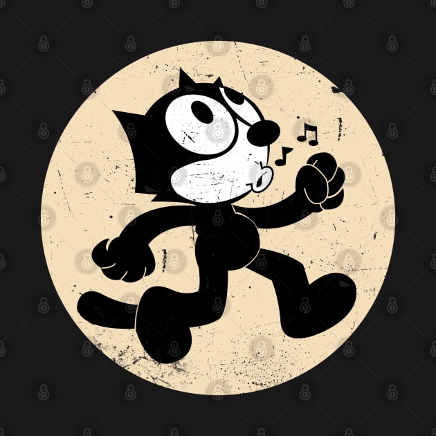 Felix The Cat Walking Whistle by technofaze