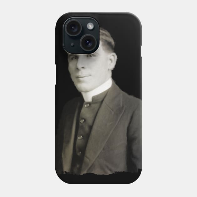 Young Fulton Sheen Portrait Phone Case by Beltschazar