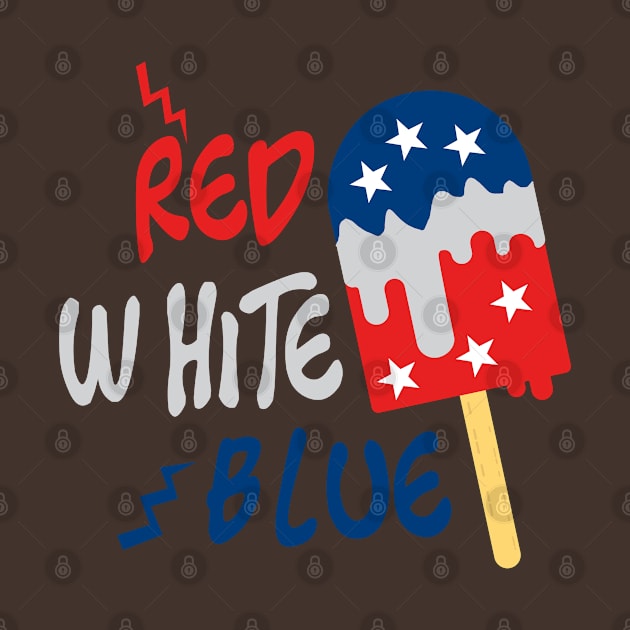 red white blue usa gift by salah_698