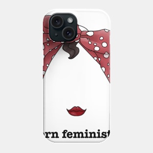 BORN FEMINIST - Women's rights equality Phone Case