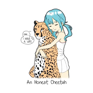 An Honest Cheetah Animal Pun T-Shirt