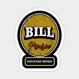 Bill Monroe COUNTRY MUSIC (2) Magnet