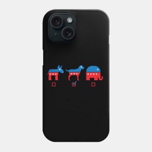 My Vote Is Dogs - Dog Lover Dogs Phone Case