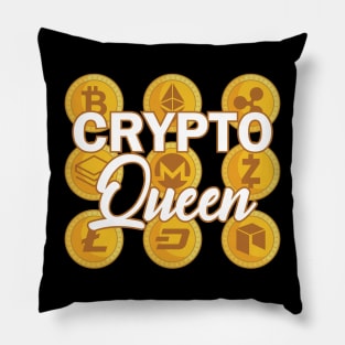 Crypto Queen Pillow