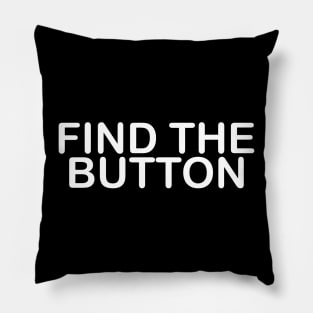 Find The Button Pillow