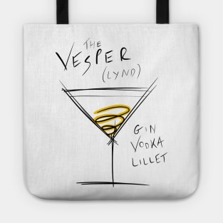 The Vesper Martini James Bond Tote