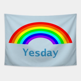 Yes Day Positivity Rainbow Tapestry