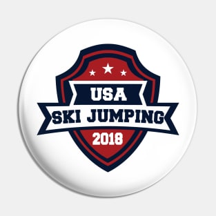 USA Ski Jumping Pyeongchang 2018! Pin