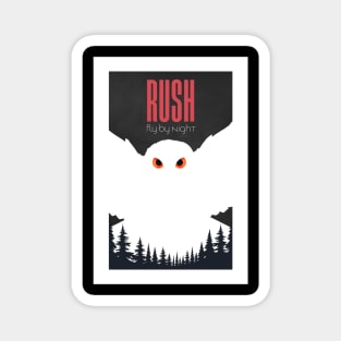 Rush Fly By Night Poster Magnet