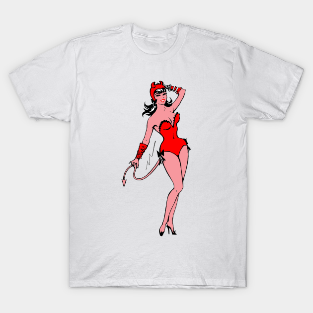 Babydoll Devil Girl - Devil Girl - T-Shirt