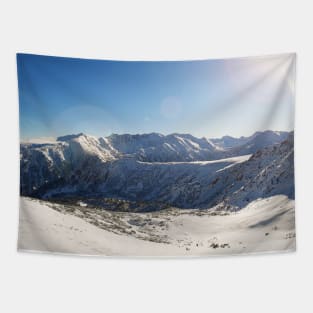 Pirin mountains panorama Tapestry