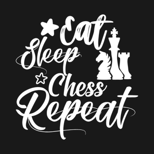 Eat Sleep Chess Repeat T-Shirt