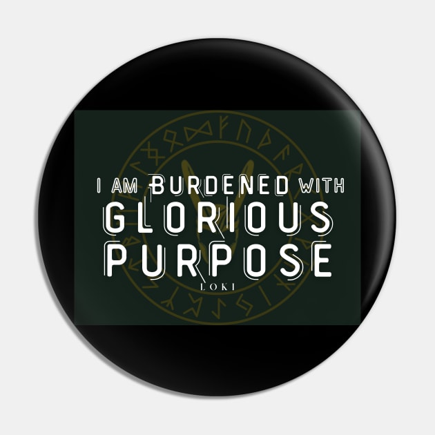 Glorious Purpose Pin by GloriousPurpose