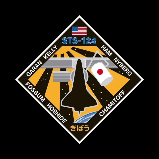STS-124 Mission Patch by Spacestuffplus