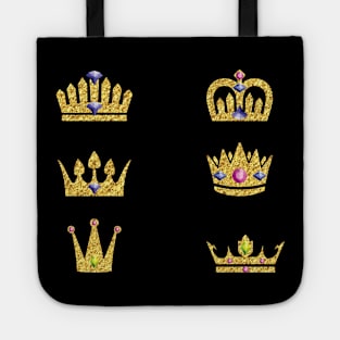 Foil Crowns Set B Tote