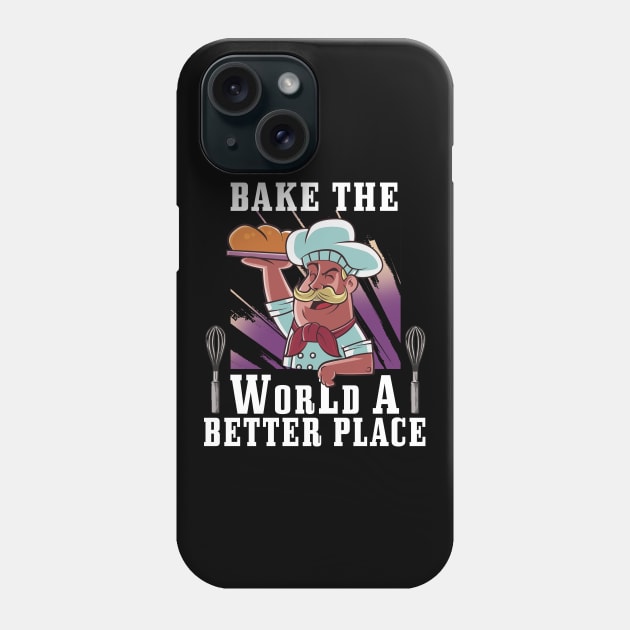 Baking Baker Biscuits Cake Phone Case by SiegfriedIlligDesign