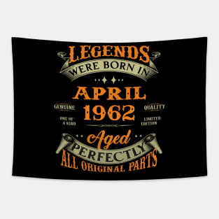 Legend Was Born In April 1962 Aged Perfectly Original Parts Tapestry