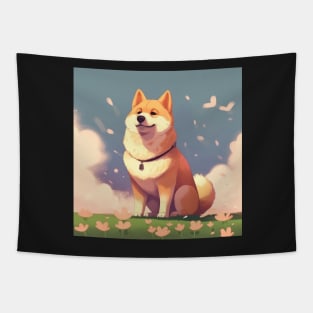 The Shiba's Tale Tapestry