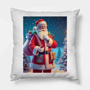 Christmas Santa Pillow