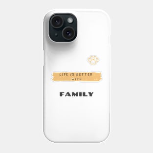 father's day with family Phone Case