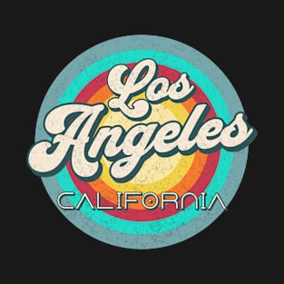 Retro Los Angeles California T-Shirt