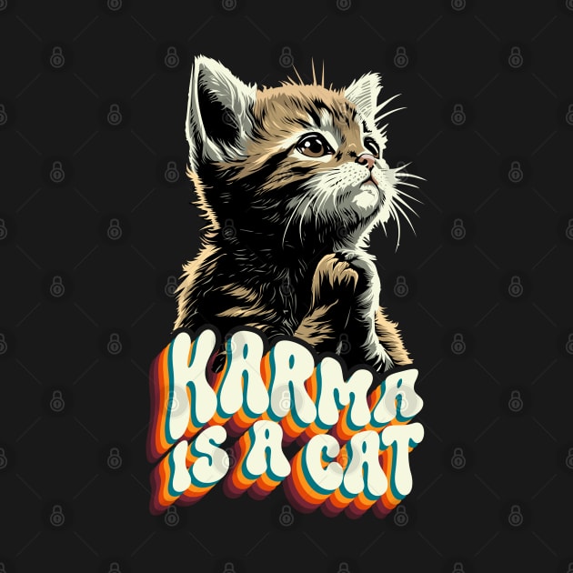 Karma Is A Cat by Milbaruiz