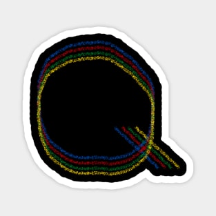 The letter Q! Magnet