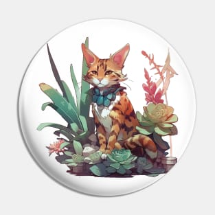 Cute Bengal cat Pin