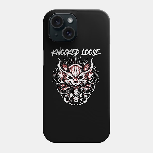 knocked loose dark fox Phone Case by low spirit