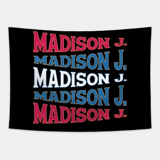 NATIONAL TEXT ART JAMES MADISON Tapestry