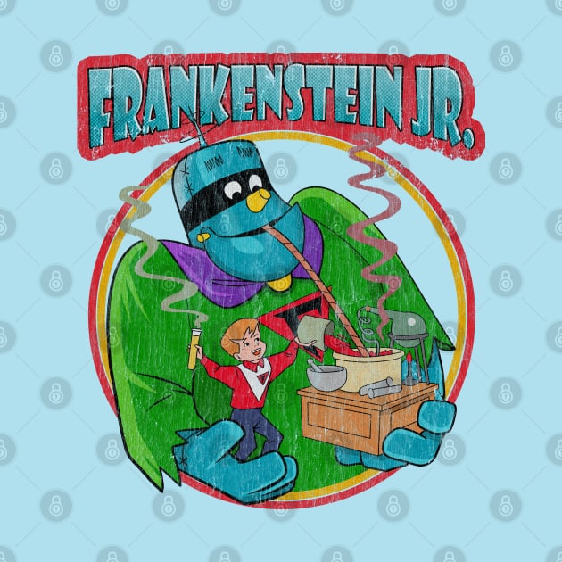 Distressed Retro Frankenstein JR. by OniSide