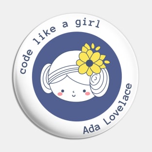 Ada Lovelace - Programmer girl Pin