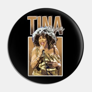 tina turner rip vintage Pin