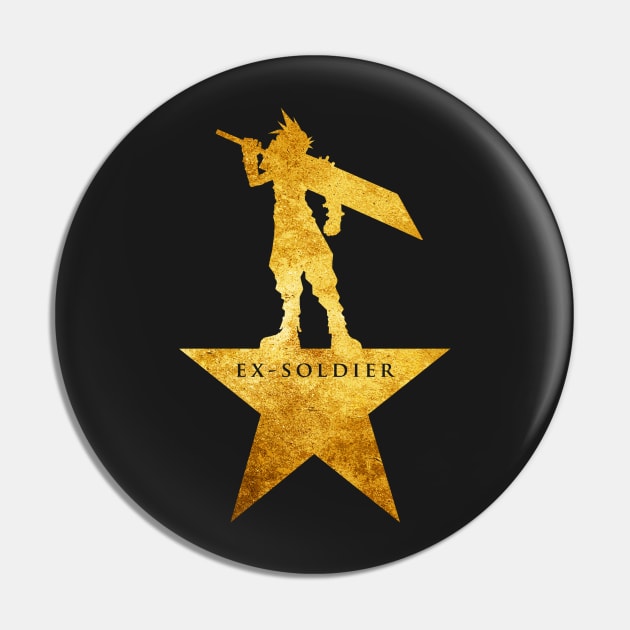 Ex-Soldier Pin by geekmethat