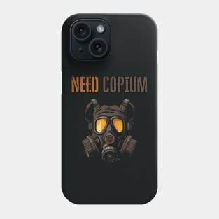 Need Copium, Twitch emote, slang Phone Case