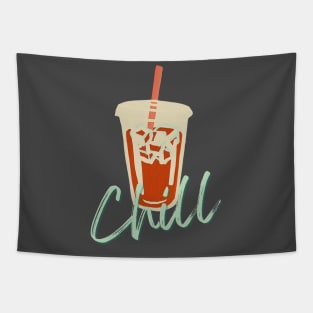 Iced Coffee and Chill Tapestry