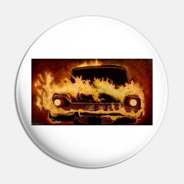 Christine Stephen King Plymouth Fury Pin by BryanWhipple