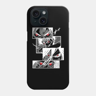 Titan Eren anime Fanart Phone Case