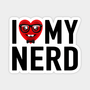 I Love My Nerd Magnet