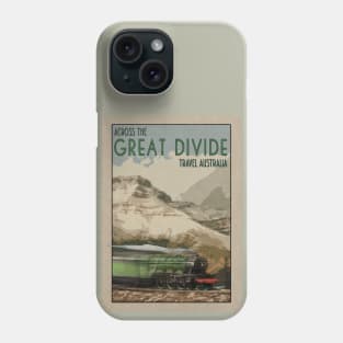 Retro Railway Travel Australia_04 Phone Case