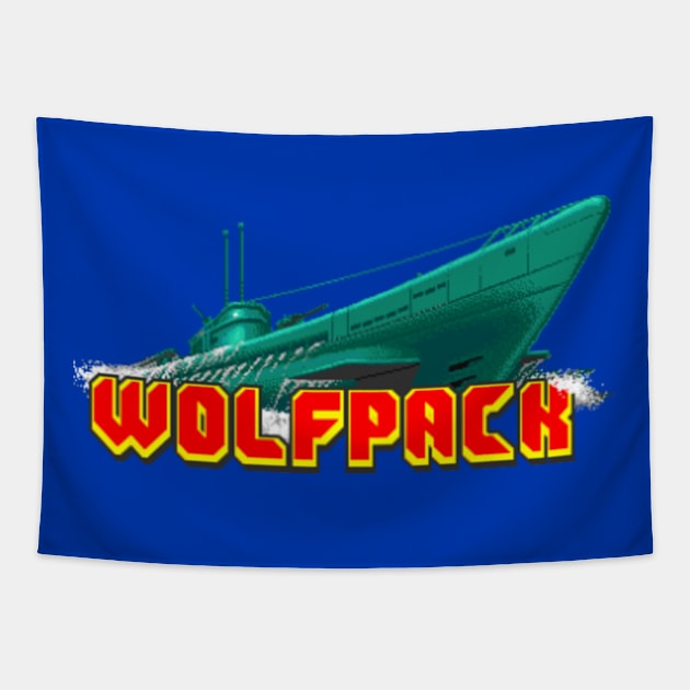 Wolfpack Tapestry by iloveamiga