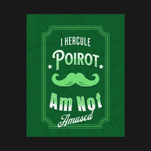 Poirot Is Not Amused - Green Palette by ChamberOfFeathers